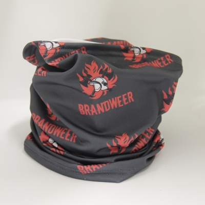 Muts en nekwarmer brandweerlogo
