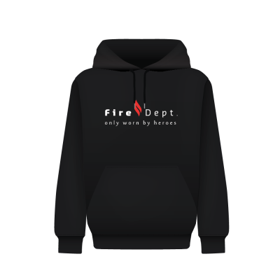 Hoodie fire dept - heroes