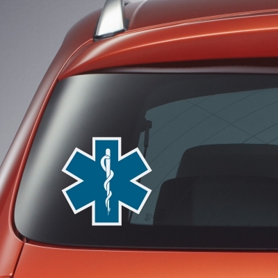 Sticker ambulancier