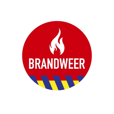 Sticker brandweer
