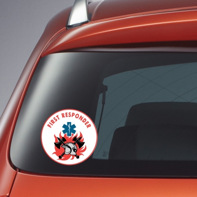 Sticker hulpverlener