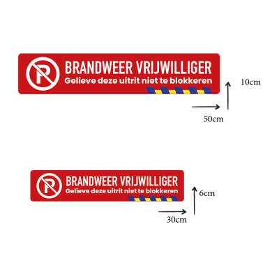Sticker uitrit niet blokkeren